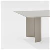 Mesa cuadrada Naca aluminio moteado Fast