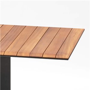 Mesa rectangular Naca teca Fast