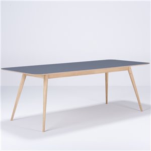 Mesa Rectangular Stafa Linóleo Gazzda