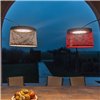 Lámpara pie exterior Twiggy Grid Terra Foscarini
