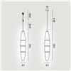 Lámpara suspensión Havana Outdoor Foscarini