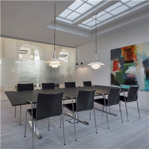 Lámpara PH 4½-4 Glass Suspendida Louis Poulsen