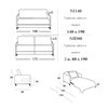 Sofá cama Niza Es Interiorismo