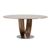 Mesa Axis Vidrio Redonda Pacini&Cappellini