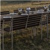 Banco Traverse Dining Hay