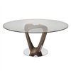 Mesa Mobius Vidrio Redonda Pacini&Cappellini