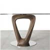 Mesa Mobius Vidrio Redonda Pacini&Cappellini