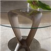 Mesa Mobius Vidrio Redonda Pacini&Cappellini