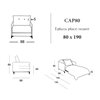 Sillón cama Capri Es Interiorismo
