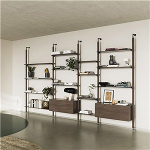 Libreria Octagon Madera Pacini&Cappellini