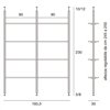 Libreria Octagon Madera Pacini&Cappellini