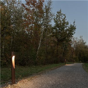 Lámpara pie Flindt Bollard outdoor Louis Poulsen