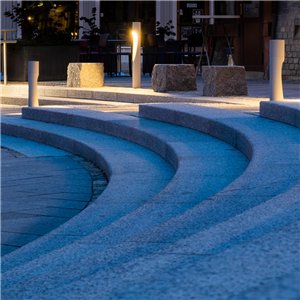 Lámpara pie Flindt Bollard outdoor Louis Poulsen