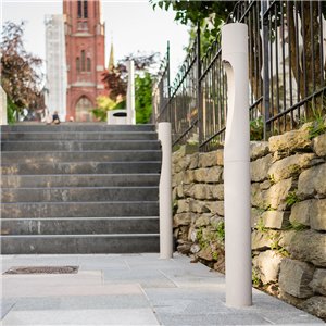 Lámpara pie Flindt Bollard outdoor Louis Poulsen