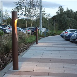 Lámpara pie Flindt Bollard outdoor Louis Poulsen