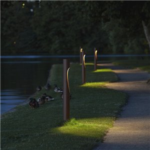 Lámpara pie Flindt Bollard outdoor Louis Poulsen