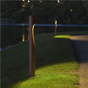 Lámpara pie Flindt Bollard outdoor Louis Poulsen