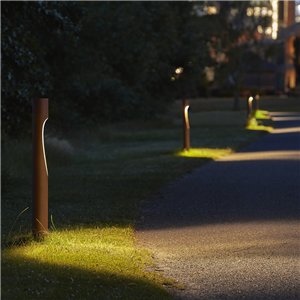 Lámpara pie Flindt Bollard outdoor Louis Poulsen