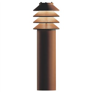 Lámpara pie Bysted Bollard outdoor Louis Poulsen