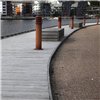 Lámpara pie Bysted Bollard outdoor Louis Poulsen
