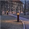 Lámpara pie Bysted Bollard outdoor Louis Poulsen