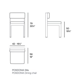 Silla Posidonia Vondom