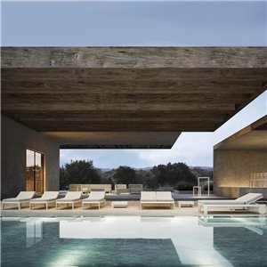 Mesa tumbona Posidonia Vondom