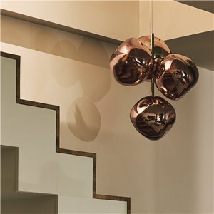 Lámpara suspensión Melt Chandelier Tom Dixon