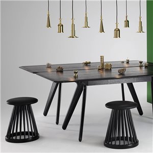 Taburete bajo Fan Tom Dixon