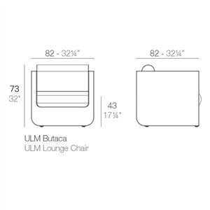 Butaca Ulm Vondom