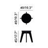 Taburete Slab bajo Tom Dixon