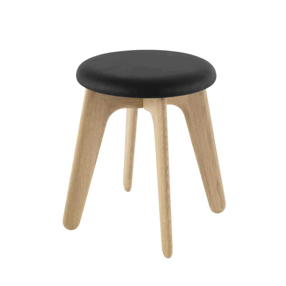 Taburete Slab bajo tapizado Tom Dixon