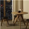 Taburete Slab bajo tapizado Tom Dixon
