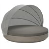Cama Vela Daybed Basic redonda con parasol Vondom