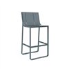 Taburete alto con respaldo Flat Gandia Blasco
