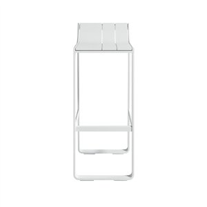 Taburete alto con respaldo Flat Gandia Blasco