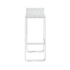 Taburete alto con respaldo Flat Gandia Blasco