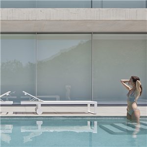 Tumbona Alta Flat Textil Gandia Blasco