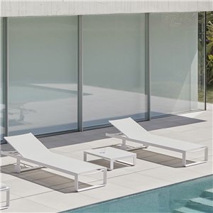 Tumbona Alta Flat Textil Gandia Blasco