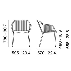 Sillón Babila Twist 2795 Pedrali