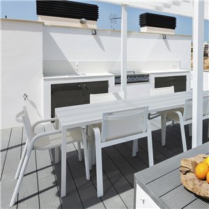 Silla con brazos Stack Gandia Blasco