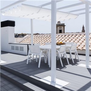 Silla con brazos Stack Gandia Blasco