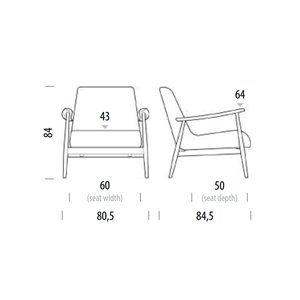 Sillón Aska Gazzda