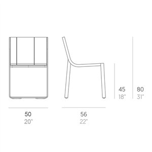 Silla Flat Gandia Blasco