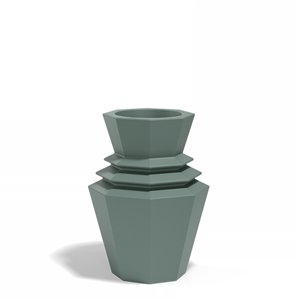 Macetero Origami Hinoki Vondom