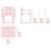 Silla Grill Con Brazos Diabla Outdoor