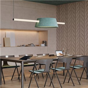 Lámpara de suspensión Celeste Horizontal FM Iluminación