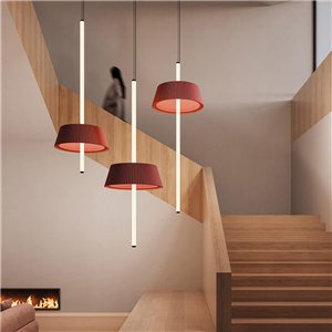 Lámpara de suspensión Celeste vertical FM Iluminación