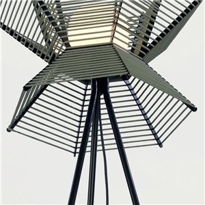 Lámpara pie Pagoda FM iluminación