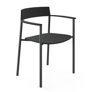 Sillón Perxa apilable madera Viccarbe